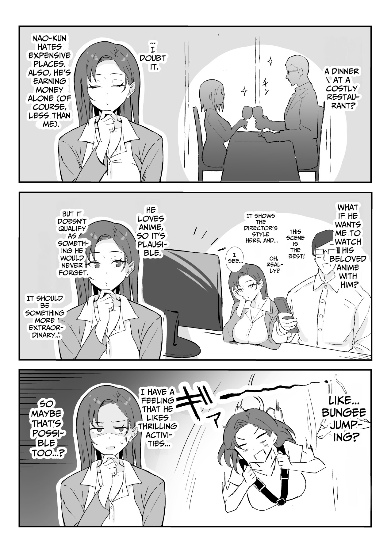 Hentai Manga Comic-Cool older career woman girlfriend, dignity destruction consensual sex-Read-13